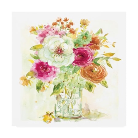 Elizabeth Franklin 'Garden Jar Iv' Canvas Art,35x35